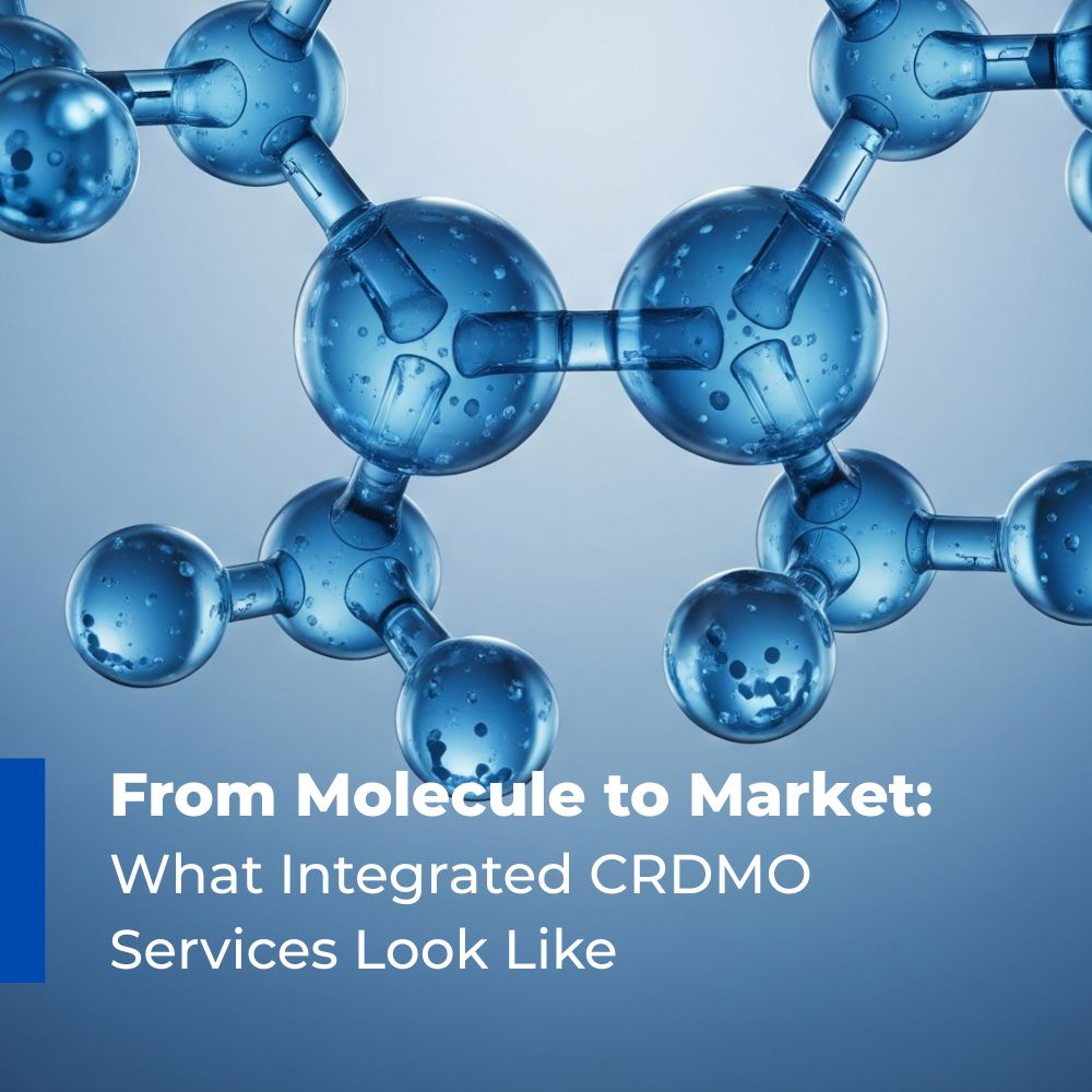 From Molecule to Market: What Integrated CRDMO Services Look Like
